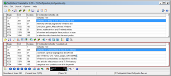 Subtitles Translator screenshot