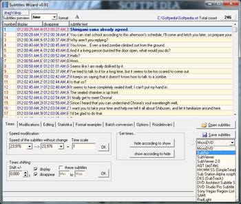 Subtitles Wizard screenshot