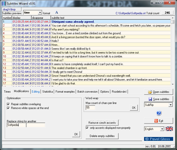 Subtitles Wizard screenshot 2
