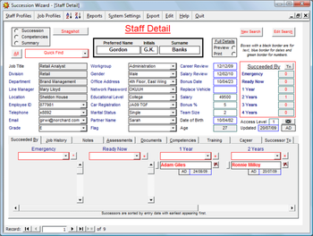 Succession Wizard screenshot 2