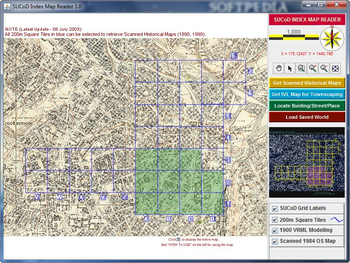 SUCoD Index Map Reader screenshot