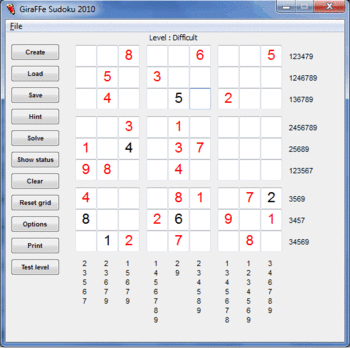 Sudoku 2010 screenshot