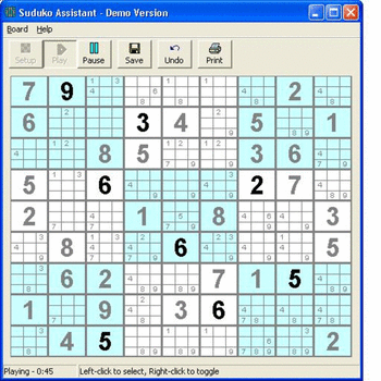 Sudoku Assistant screenshot