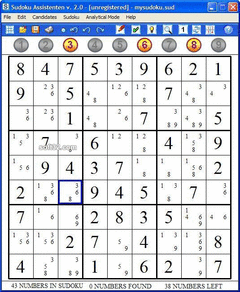 Sudoku Assistenten screenshot 2