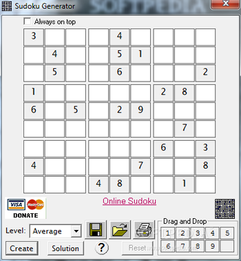 Sudoku Generator screenshot