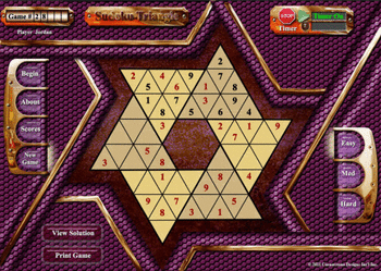 Sudoku Triangle screenshot