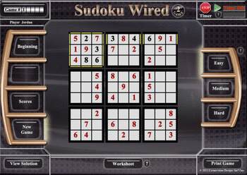 Sudoku Wired Game 2 screenshot