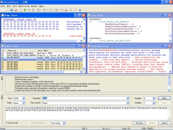SUDT SerialTrace screenshot