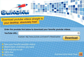 Sukoku YouTube Video Downloader screenshot