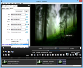 SUM Editor (formerly SU Movie Editor) screenshot 5