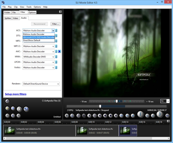 SUM Editor (formerly SU Movie Editor) screenshot 6