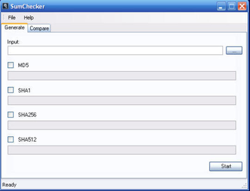 SumChecker Portable screenshot