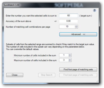 SumMatch screenshot 2