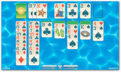 Summer Klondike Solitaire screenshot