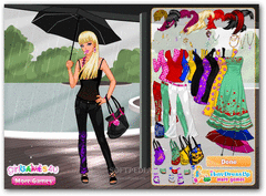 Summer Rain Dress Up screenshot