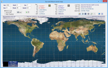 Sun and Moon World Map screenshot