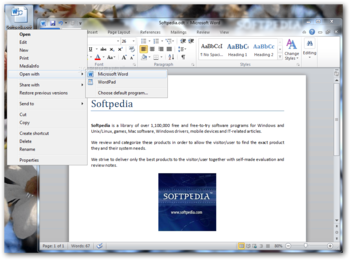Sun ODF Plugin for Microsoft Office screenshot