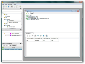 Sunflower Quick Query For Oracle screenshot 4
