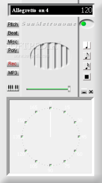 SunMetronome screenshot