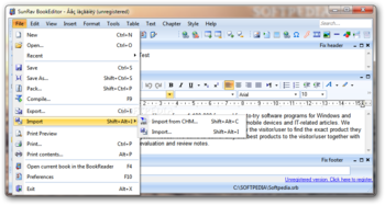 SunRav BookOffice screenshot 2