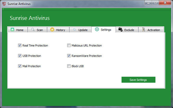 Sunrise Antivirus screenshot 2