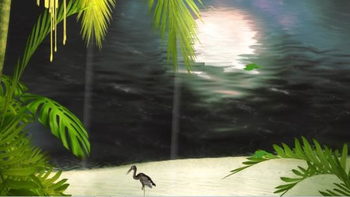 Sunset beach 3D screenshot 2