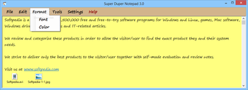 Super Duper Notepad screenshot 3