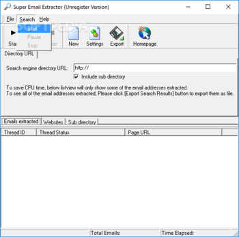 Super Email Extractor screenshot 3