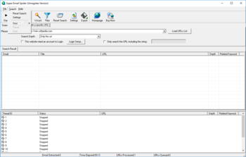 Super Email Spider screenshot 4