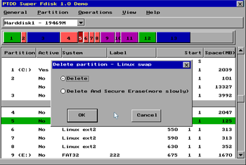 Super Fdisk screenshot 3