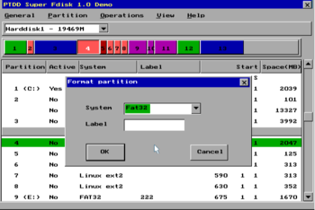 Super Fdisk screenshot 4