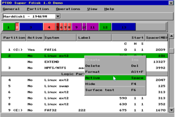 Super Fdisk screenshot 5