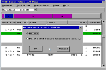 Super Fdisk screenshot 9