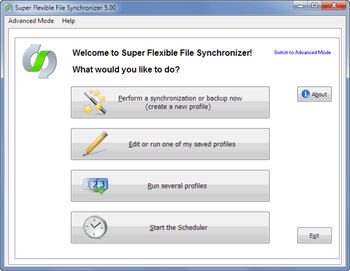 Super Flexible File Synchronizer screenshot 2
