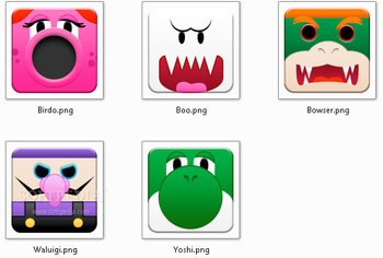 Super Mario Box Icons Pack 2 screenshot