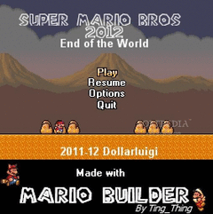 Super Mario Bros 2012 - End of the Worlds screenshot