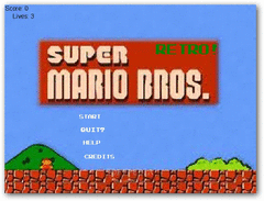 Super Mario Bros Retro screenshot