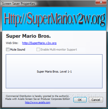 Super Mario Bros. Screensaver screenshot 2