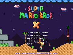 Super Mario Bros X screenshot