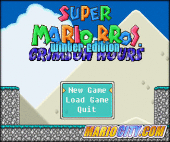 Super Mario Crimson Winter screenshot