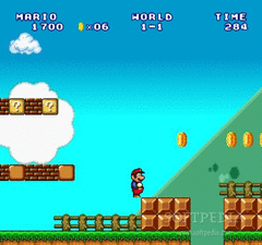Super Mario Forever Flash screenshot
