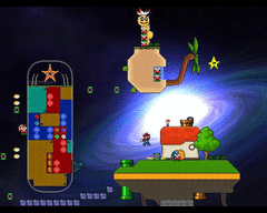 Super Mario Galaxy 2D screenshot