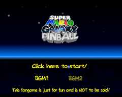 Super Mario Galaxy Pinball screenshot