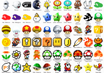 Super Mario Icons screenshot