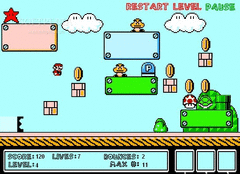 Super Mario Jumper screenshot 2