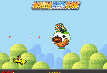 Super Mario Skypop Scramble screenshot