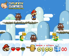Super Mario Snowing screenshot 2