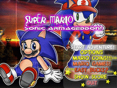 Super Mario - Sonic Armageddon screenshot