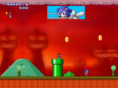 Super Mario - Sonic Armageddon screenshot 2