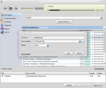 Super MP3 Download screenshot 2